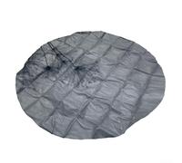 Pool Liner Pad for Round Above Ground Pools Offers Reliable Base Protection and Accelerated Water Warming Through Solar Absorption (A)