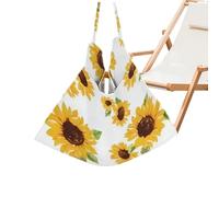 Pool Lounge Chair Covers | Pool Lounge Towel With Side Pockets | Quick-Dry Absorbent 83x29 Inch | Sunbathing Towel Cover Wrap For Outdoor Patio Garden Lawn Backyard Beach