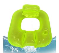 Pool Lounger Float, Floating Pool Lounger, Water Lounge Mat, Inflatable Float | Soft PVC Surface with Ergonomic Design and Cup Holder for Holidays Lake Leisure and Gar