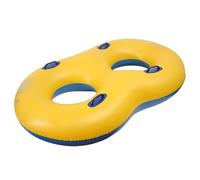 Pool Lounger, Inflatable Blow Up Raft, Figure-Eight Swim Float