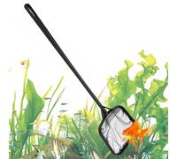 Pool Net Skimmer | Fine Mesh Pool Salvage Net | Fountain Cleaning Accessories, Debris Removal Tool for Aquarium Tubs Fish Tank