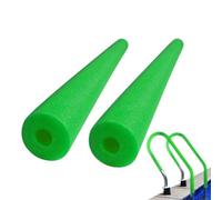 Pool Noodle, 2X120CM Foam Swimming Noodles for Kids Adults, Extra Long Floating Pools Noodle with Hole, Flexible Swimming Pool Noodles Float Training Aid, for Pools Accessories