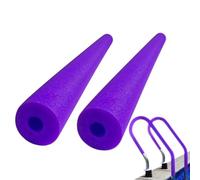 Pool Noodle, 2X120CM Foam Swimming Noodles for Kids Adults, Extra Long Floating Pools Noodle with Hole, Flexible Swimming Pool Noodles Float Training Aid, for Pools Accessories