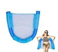 Pool Noodle Chair - Floating Mesh Chair | Noodle Sling Floatie | Pool Float For Adults, Relaxing Pool Lounger For Summer, Swimming Pool Floating Seat