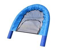 Pool Noodle Chair - Inflatable Style Water Hammock Seat, Breathable Mesh Centers, Durable Floating Frame, Easy Carry Portable Build | Swimming Lounging, Beach Holidays, Club Activities, Adult Relax