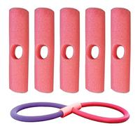 Pool Noodle Connector Foam - 9.06 Inch, Pool Connector Accessory 5 Pieces | Swimming Pòoĺ Cónnector, Play Leisure for Families, Teenagers, Boys, Girls, Garden, Outdoor Area, Home