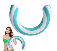 Pool Noodle Floats for Adults Blow Up Stripe PVC Water Games