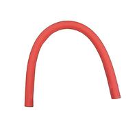 Pool Noodle Hollow Flexible Bright Color Floaties for Craft Projects Outdoor Red 6.5x150 cm