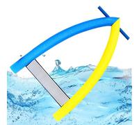 Pool Noodles Large - Floating Stick For Epe Swimming Noodles A Shape 80-115cm Blue Yellow | Swimming Board For Kids Adults Water Games Allenat Lessons