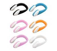 Pool Nose Clip - 6 Pack Silicone Swimming Nose Plugs, Waterproof Pool Nose Clip | 6 Pieces Secure Protection System Waterproof Pool Nose Plugs, Silicone Plug Safe Protector For Adults