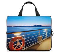 Pool Party Cruise Ship Laptop Case Thin Laptop Sleeve with Handle Portable Laptop Bag Water Resistant Computer Case Neoprene Computer Sleeve Bag for Men Women