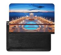 Pool Party Cruise Ship Passport Holder Vaccine Card Holder Waterproof Passport Wallet Travel Document Organizer for Airport Essentials