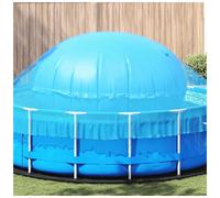 Pool Pillow Winter Blue PVC Ø310x180cm Ice Pressure Protector with Valve Eyelets