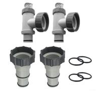 Pool Plunger Valve Assembly Compatible with For Intex Pumps 28635EG, 28633EG, 28671EG Effective System Upgrade (2sets)