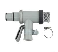Pool Plunger Valve for Intex Above Ground Pools 1.5in Hose(1pc) | Fits 1.5in hoses, 2.5in threaded connector, replaces old valves fast, easy swap for pumps