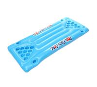 Pool Pong Table - Inflatable Beer Pongg Raft Lounger, Floating Pingpongg Party Game Air Mattress | Adult Drinking Game Water Toy For Beach, Lake, Swimming Pool Gathering, Heavy Duty Raft For Summer