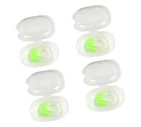 Pool Practice Nose Clip Set 4 Piece for Swimmers, U Shaped Comfortable Fit Swim Nose Clips with Storage Case for Pool Swim Clip Set Clips for Swimming Training Practice Lesson Accessory Swimmer Gear U