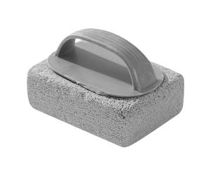 Pool Pumice Stone - Manual Grout & Concrete Calcium Remover Dispenser Bucket Accessory by PoolHygiene | Pool Block for Pool
