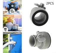 Pool Pump Adapter for For Intex 1 25in to 1 5in Fittings Conversion Kit for 530 GPH and Larger Pumps