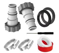 Pool Pump Hose Adapter - Pool Vacuum Hose Connector | Home Gardening Fittings for Fountain Warmer Beginners Business Users Home