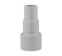 Pool Pump Hose Adapter with 50mm Socket for 32mm 38mm Inner Diameter For hoses Compatible with 800W Systems ABS Construction Compact Fit for Pools (1pc)