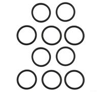 Pool Pump O-ring For Intex C330 C530 C1000, 1-1/4 Inch Hose Gasket, Black Rubber Seal Replacement Part, Leak Prevention Accessory, 10 Pack(10pcs)