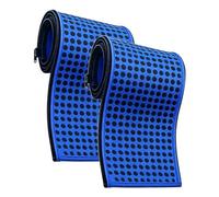 Pool Rail Covers - 122x18cm Non Slip Anti Scald Rubber | Rubber 2 Piece Handrail Sleeve Covers for Inground Community Hotel Pools, for A Variety of Environments