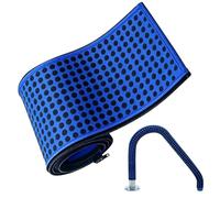 Pool Rail Covers, Anti Scald Rubber, Non Slip Safety, Compact Grip Utility, 2 Piece Set, for In Ground Public Community Hotel Resort Apartment Complex Pool Household Setup