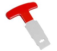 Pool Removal Tool with Rubber Handle for Easy Eyeballs Seats Extraction in Inground and Aboves Ground Pools Metal Eyeballs Seats Tool
