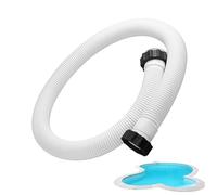 Pool Replacement Hose | 1.5 Inch Diameter White Pool Pump Replacement Hoses - Leak-Proof Connector Parts for Hot Tub Backyard Patio Commercial Inground Outdoor Landscapers