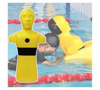 Pool Rescue Dummy, Realistic Firefighting Training And Drill Model For Drowning Prevention, Suitable For Water Competitions(Yellow)