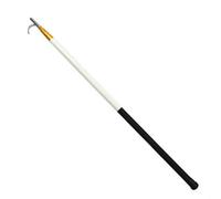 Pool rescue pole, 400cm 500cm 600cm Adjustable Swimming Pool Safety Hook With Pole, Emergency Life-Saving(White,L 600cm/19.6ft)