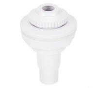 Pool Return Jet Fitting for Hayward SP1023 Adjustable Eyeball Inlet Nozzle White 1-1/2" MIP Thread Complete Assembly Vinyl Liner