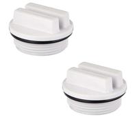 Pool Return Line Fitting, 2-Pack 1.5" MIP Receptacles Vacuum Fittings Compatible with Hayward SP1022C for Concrete Pools with O-Ring