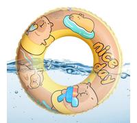 Pool Ring Float Cartoon Capybara PVC Leak-Proof Water Toy