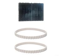 Pool Robot Crawler Tracks And Roller Brush Set Compatible With For Hayward For Tigershark Qc Plus For Sharkvac Models Rc9740 Rc9742 Rc9956cc Rc9965cc Rc9990gr To Restore Cleaning Power