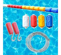 Pool Safety Divider Float Rope, UV-Resistant Floating Lane for Swimming Pools, Nylon Buoy Line for Water Parks & Public Pools