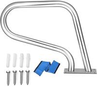 Pool Safety Handrails Railing Swimming Handrail Hand Rail Water Deck Mounted Braced Stainless Steel Stair(1pcs)