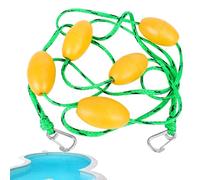 Pool Safety Rope, Pool Rope - Pool Safety Rope | 16.4 Feet Strong Buoyancy Tube Supplies 16.4 Feet Stainless Steel Clips Replacement Part for the