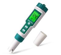 Pool Salt Tester ORAPXI pH and Salt Meter for Saltwater Pool pH and Salinity Digital Tester 5 in 1 Salt Meter for Swimming Pools Hot Tubs and Swim Spas