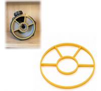 Pool Sand Filter Parts Spider Gasket Compatible with Bestway Flowclear Sand Filter, Multiport Valve Seal Replacement for Leak Repair and Pool