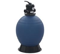 Pool Sand Filter with 6 Position Valve Hot Tub Spa Pump 660mm/560mm vidaXL