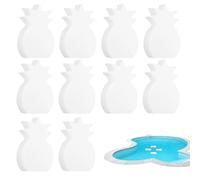 Pool Scum Suction Sheet, Set of 10 Swimming Pool Cleaning Scrubbing Pads | Hot Tub Floating Scum Absorbing Filter, Great for Use on Ground or Outdoor, Spa, Swimming, Garden, Lawn Area, Patio, Home
