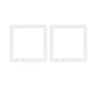 Pool Seals 2Pcs Weather-Resistant Thick Rubber Gaskets Replacement for Underground/Overground Drain Weather Resistant Skimmer Gasket