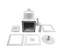 Pool Skimmer Compatible With For Hayward For SP1091LX For DynaSkim Above Ground Featuring ABS Plastic Skimmer Body Basket Gasket And Hardware(A)