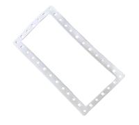 Pool Skimmer Gasket - wide mouth ground pool sealing gasket, flexible spa repair accessory practical maintenance design, leak-resistant fitting ring + stable adhesive support system, durable rubber cr