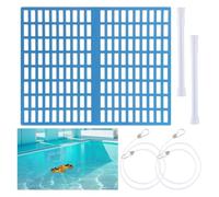 Pool Skimmer Guar - Easy to Assemble Filter Screen, Pool Skimmer Screen, 16.5 x 13 Inches, PP Filtration Use for Swimming Pools, Home, Outdoor, Pond, Water Tank in Ground Waste
