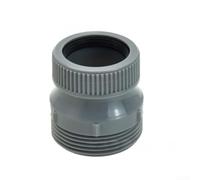 Pool Skimmer Hose Adapter For Surface Oil Collection, Gray Drain Connector Fits 32mm To 45mm Hoses, Plastic Swimming Pool Maintenance Fitting(Grey)