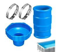 Pool Skimmer Hose Adapter - Heavy Duty Universal Attachment - Pool Skimmer Vacuum Attachment Kit,for Home Backyard Commercial Residential Upgrade Maintenance