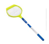 Pool Skimmer Net | Fine Mesh for Collecting Leaf Litter | Maintenance Equipment for Waste Disposal & Pond Cleaning with Telescopic Handle for Bathtub